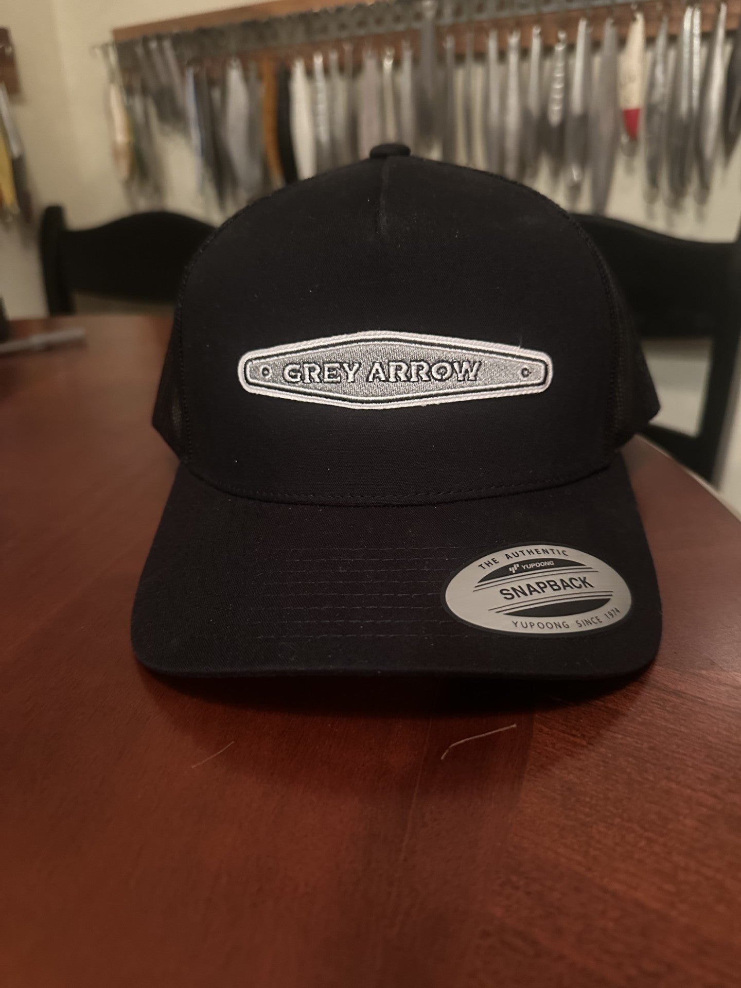 Snapback trucker hat