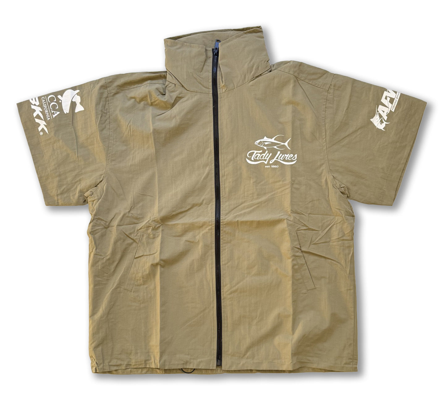 Tady Lures Water Resistant Short Sleeve Fisherman’s Jacket